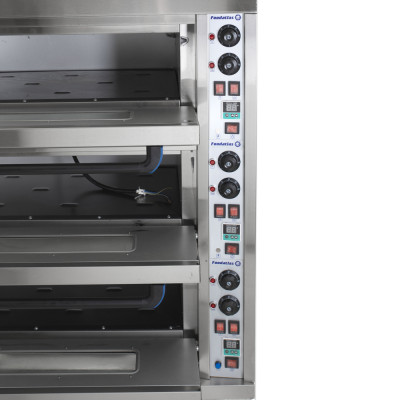 Печь хлебопекарная электрическая ярусная HEO-33S Foodatlas Печь хлебопекарная электрическая ярусная HEO-33S Foodatlas